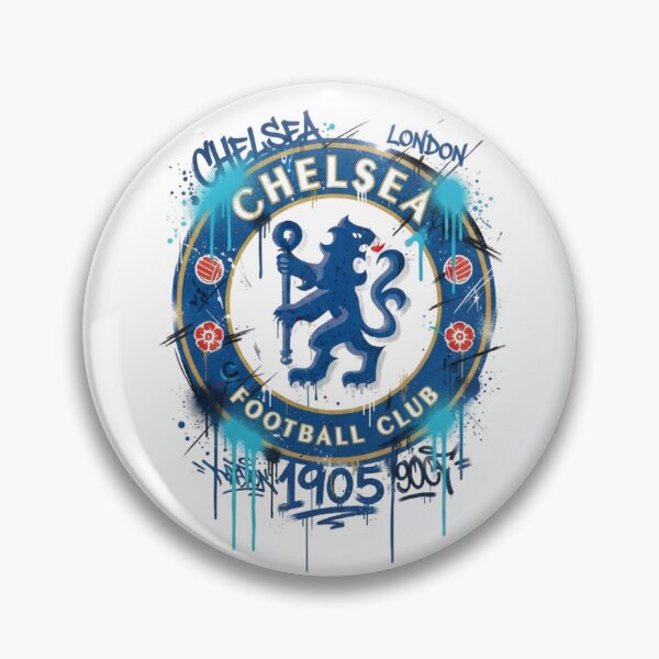 Item preview, Chelsea FC Graffiti Lion Crest Urban Art designed and sold by annaarthk.