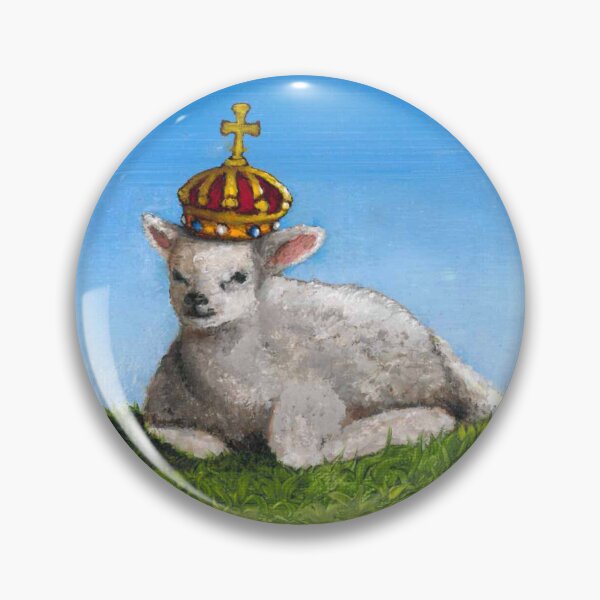 Item preview, Agnus Dei with King's Crown designed and sold by gokesti.