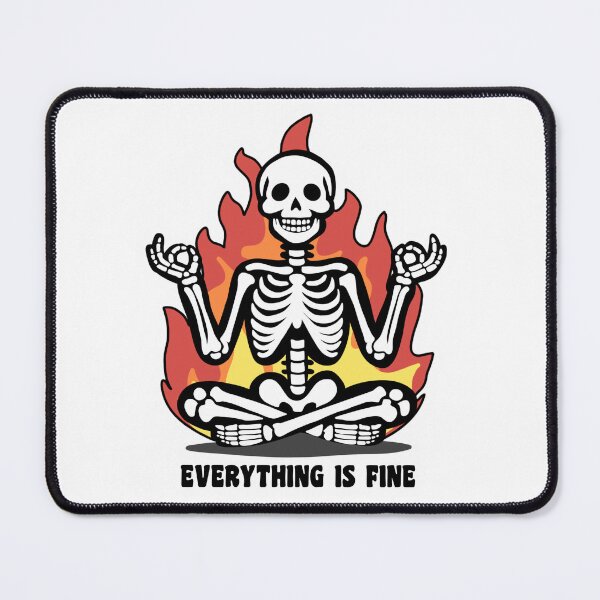 Item preview, Everything Is Fine! (Even though it's not lol) designed and sold by Jayden Lesko.