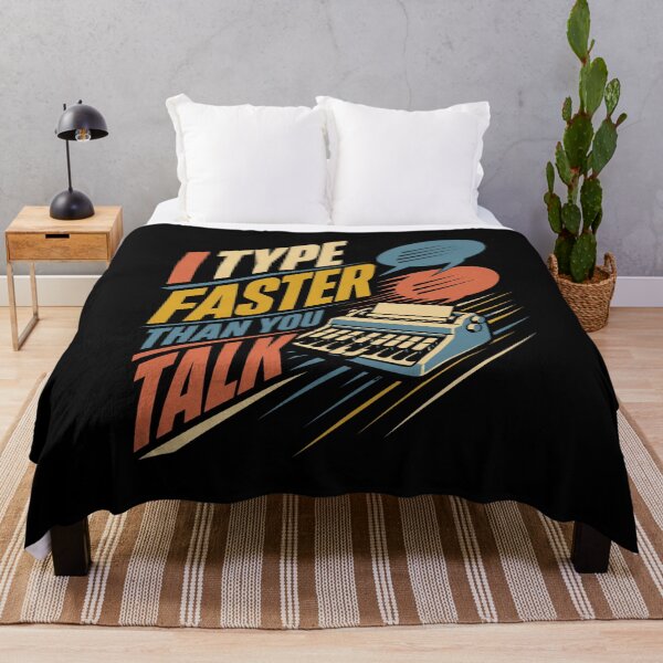 Item preview, I Type Faster Than You Talk Funny Stenographer Gift designed and sold by DreamLayerStudio.