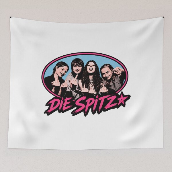 Item preview, die spitz Rock band artwork pink style designed and sold by shirtgrass.