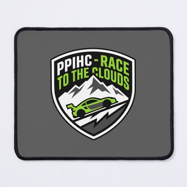 Item preview, PPIHC Race To The Clouds Pikes Peak Hill Climb Mountain Shield Graphic designed and sold by KiwiRider.