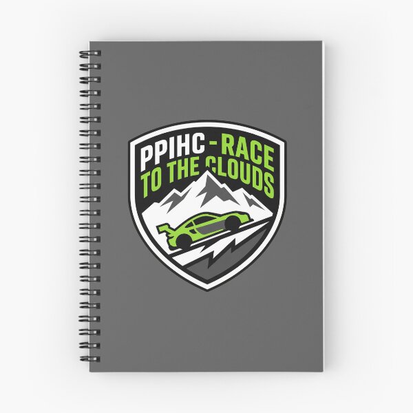 Item preview, PPIHC Race To The Clouds Pikes Peak Hill Climb Mountain Shield Graphic designed and sold by KiwiRider.