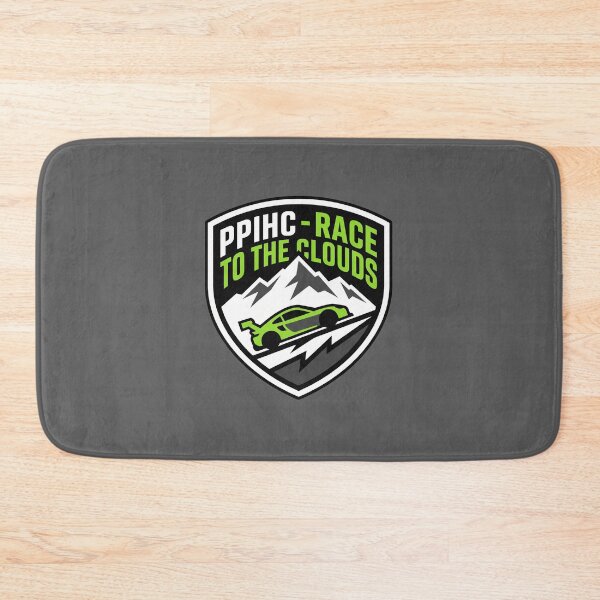 Item preview, PPIHC Race To The Clouds Pikes Peak Hill Climb Mountain Shield Graphic designed and sold by KiwiRider.