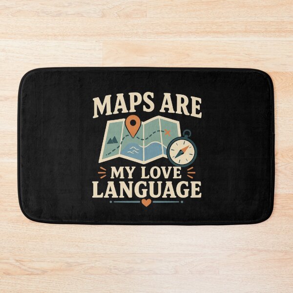 Item preview, Maps Are My Love Language Cartographer Map Maker Gift designed and sold by DreamLayerStudio.