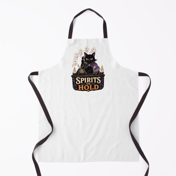 Item preview, Black Cat Spirit Hotline Gothic Ghost Humor designed and sold by Artmares.