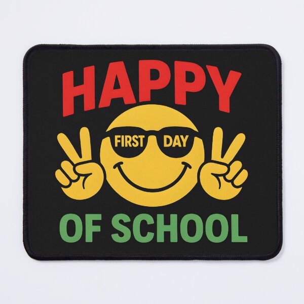 Item preview, Happy First Day of School Smiley Face Kids Classroom designed and sold by dragonbol023.