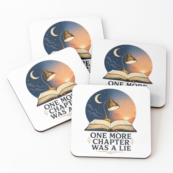 Item preview, Book Lover One More Chapter Night Reading Humor designed and sold by Artmares.