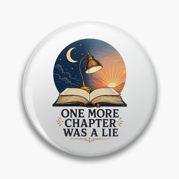 Item preview, Book Lover One More Chapter Night Reading Humor designed and sold by Artmares.
