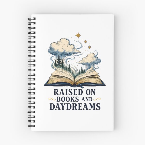 Item preview, Book Lover Daydreaming Forest Fantasy Illustration designed and sold by Artmares.