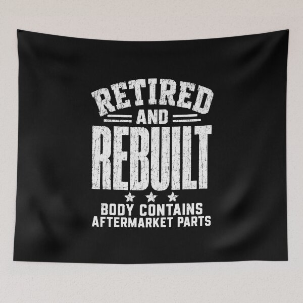 Item preview, retired rebel graphic with vintage distressed lettering designed and sold by anapldv.
