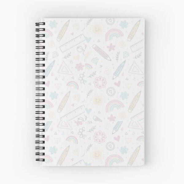 Item preview, Pastel School Supplies Seamless Pattern – Cute Rainbow Pencil and Classroom Doodle Design designed and sold by Kruti Collection.