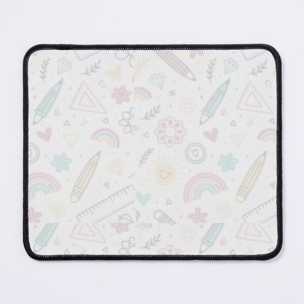 Item preview, Pastel School Supplies Seamless Pattern – Cute Rainbow Pencil and Classroom Doodle Design designed and sold by Kruti Collection.