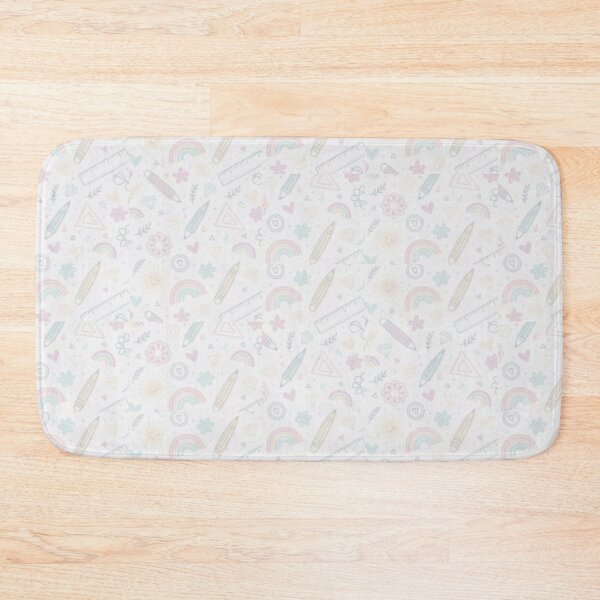 Item preview, Pastel School Supplies Seamless Pattern – Cute Rainbow Pencil and Classroom Doodle Design designed and sold by Kruti Collection.