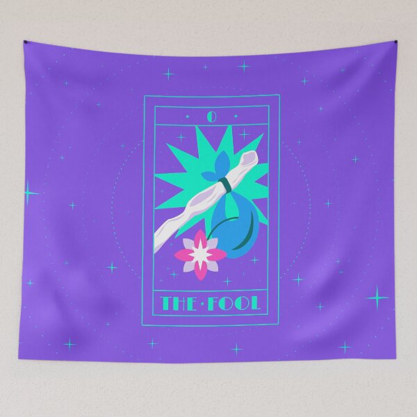 Item preview, The Vaporwave arcana - The Fool designed and sold by HicchanInWonder.