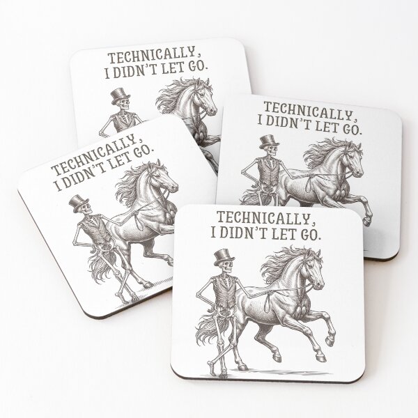 Item preview, Technically, I Didn't Let Go. Horse Riding Equestrian Rider Humor designed and sold by w66aboo.