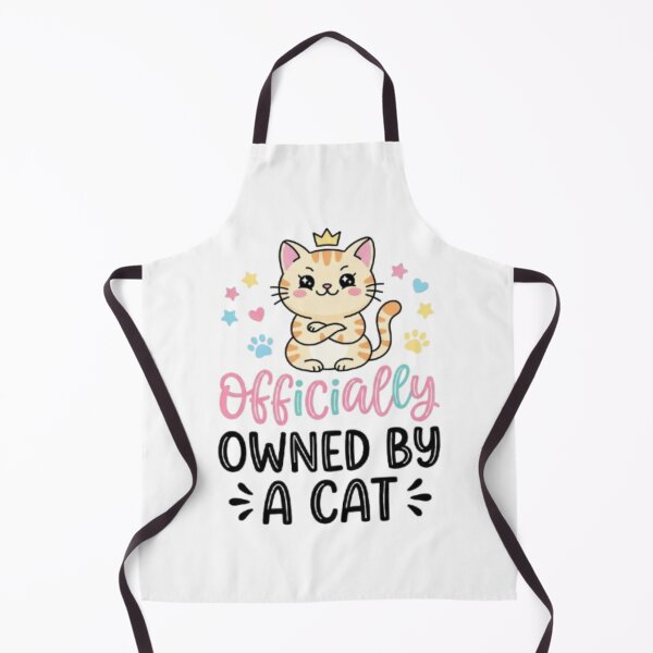 Item preview, Officially Owned By A Cat - Cute Cat Quote designed and sold by PrintforDesign.