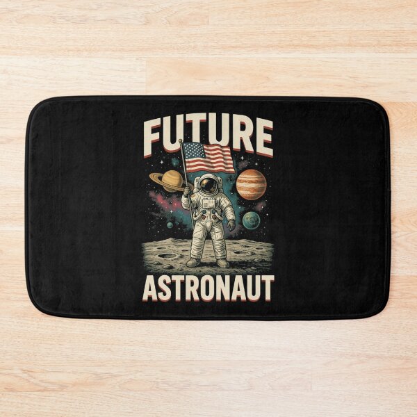 Item preview, Kids Future Astronaut Man On The Moon Astronomy Gift designed and sold by Dabbing Turtle Designs.