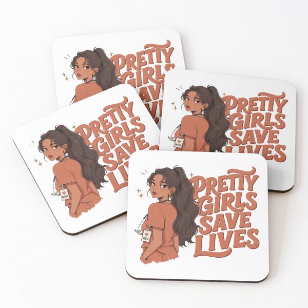 Item preview, PRETTY GIRLS SAVE LIVES designed and sold by YNELENT.