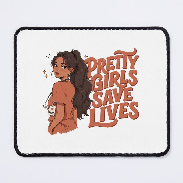 Item preview, PRETTY GIRLS SAVE LIVES designed and sold by YNELENT.