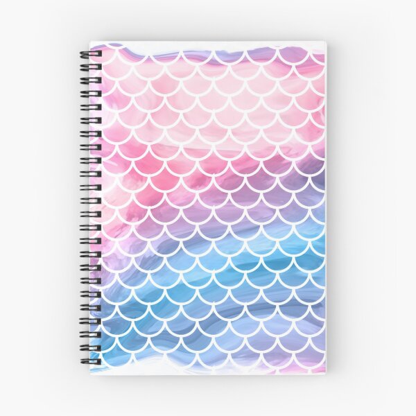 Item preview, Watercolor Mermaid Scales Pattern - Pink & Purple designed and sold by VeroCura.