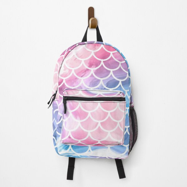 Item preview, Watercolor Mermaid Scales Pattern - Pink & Purple designed and sold by VeroCura.