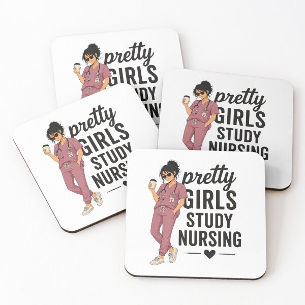 Item preview, NURSING STUDENT - PRETTY GIRLS STUDY NURSING designed and sold by YNELENT.