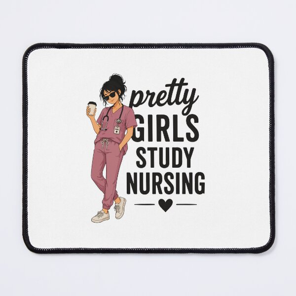 Item preview, NURSING STUDENT - PRETTY GIRLS STUDY NURSING designed and sold by YNELENT.