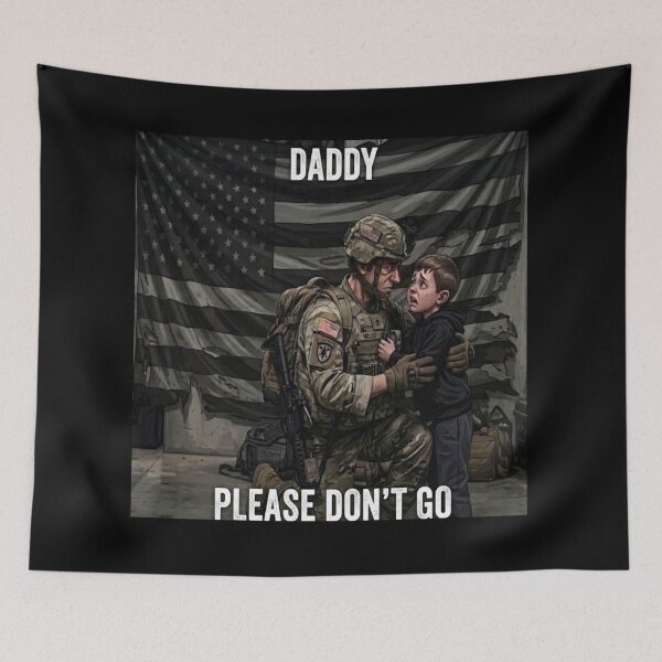 Item preview, Dad leaves for deplent designed and sold by PhansCustoms.