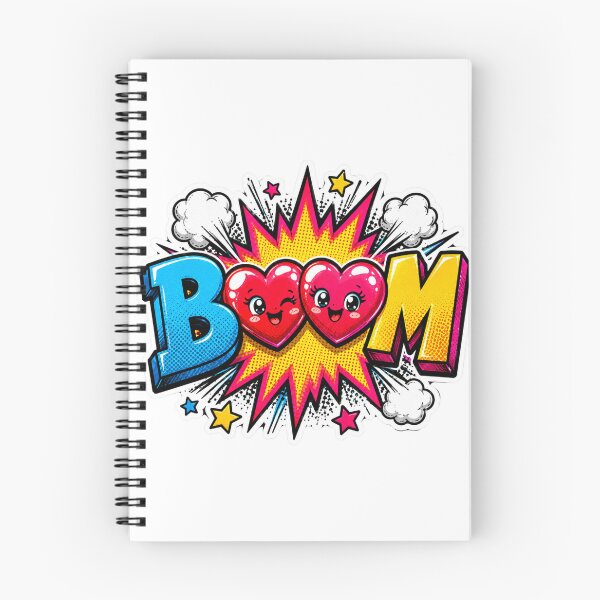 Item preview, Heart BOOM Pop Art Sticker designed and sold by Pigmentra.