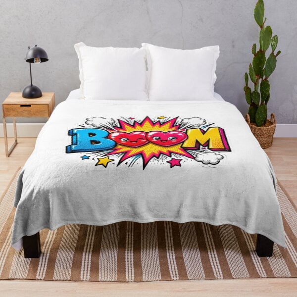 Item preview, Heart BOOM Pop Art Sticker designed and sold by Pigmentra.