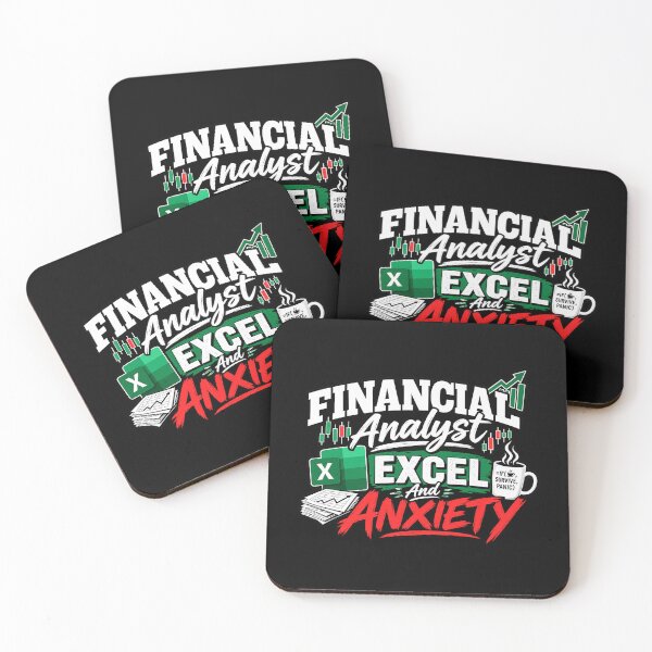 Item preview, Financial Analyst I Run On Excel And Anxiety Funny Finance Shirt designed and sold by NOVYXEL.