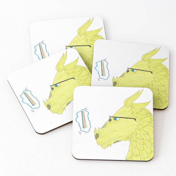 Item preview, Dragon Reading a Book designed and sold by Bountiful Creatures.