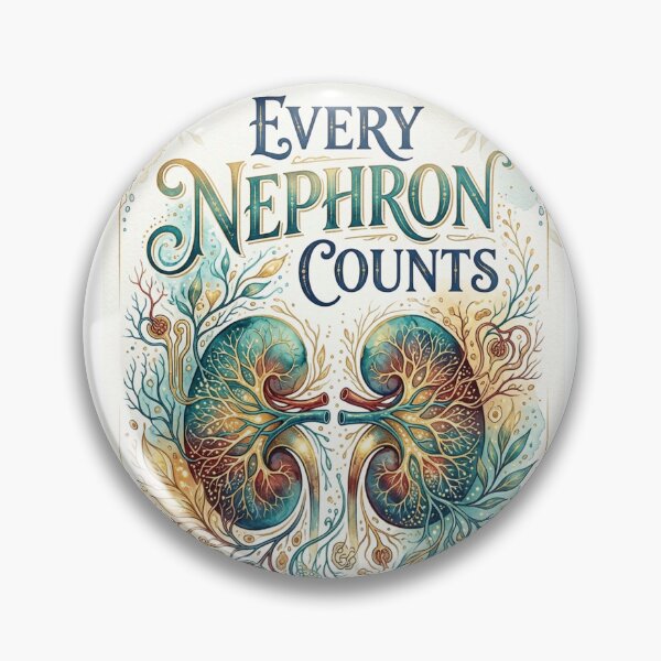 Item preview, Every Nephron Counts – Ornate Kidney Awareness Art designed and sold by Mirgonhood.