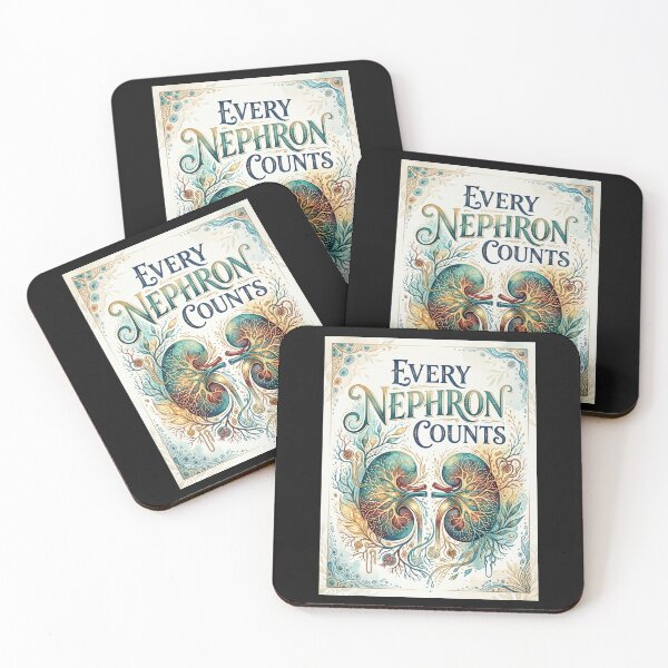 Item preview, Every Nephron Counts – Ornate Kidney Awareness Art designed and sold by Mirgonhood.