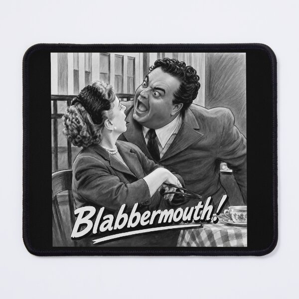 Item preview, Honeymooners..Blabbermouth designed and sold by CrumbBumStudio.