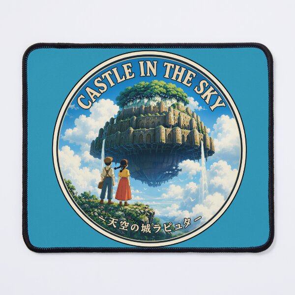 Item preview, Castle in the Sky - Retro Anime Badge designed and sold by killem667.