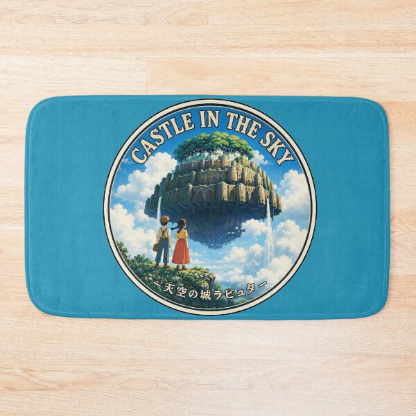 Item preview, Castle in the Sky - Retro Anime Badge designed and sold by killem667.