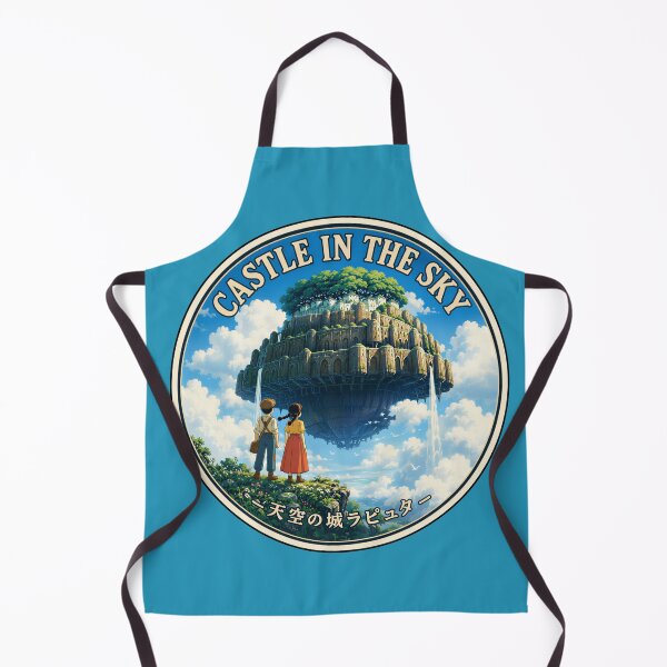 Item preview, Castle in the Sky - Retro Anime Badge designed and sold by killem667.