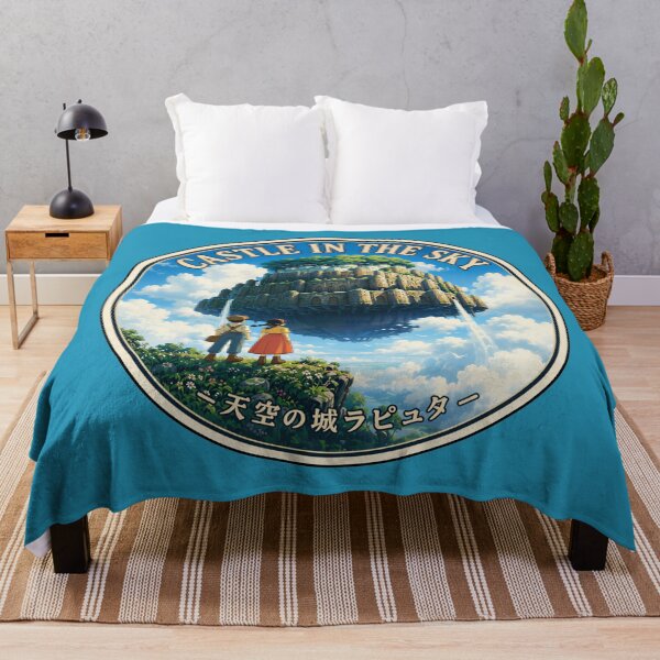 Item preview, Castle in the Sky - Retro Anime Badge designed and sold by killem667.