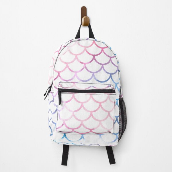 Item preview, Colorful Mermaid Scales Pattern - White Background designed and sold by VeroCura.