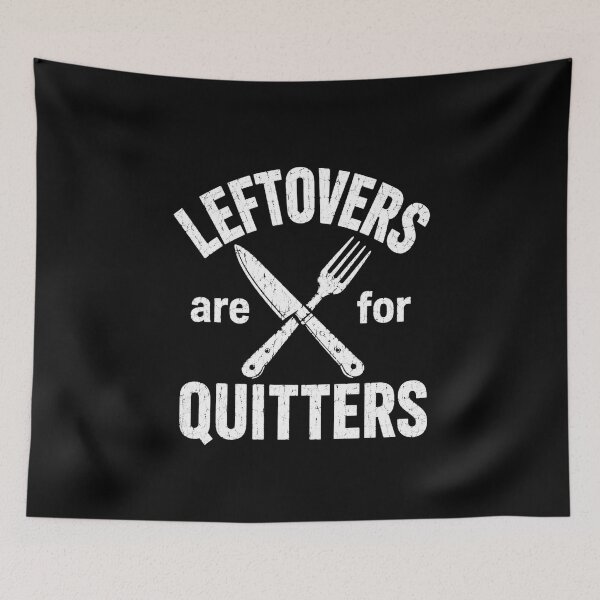 Item preview, Leftovers are for Quitters Vintage Kitchen Graphic designed and sold by anapldv.