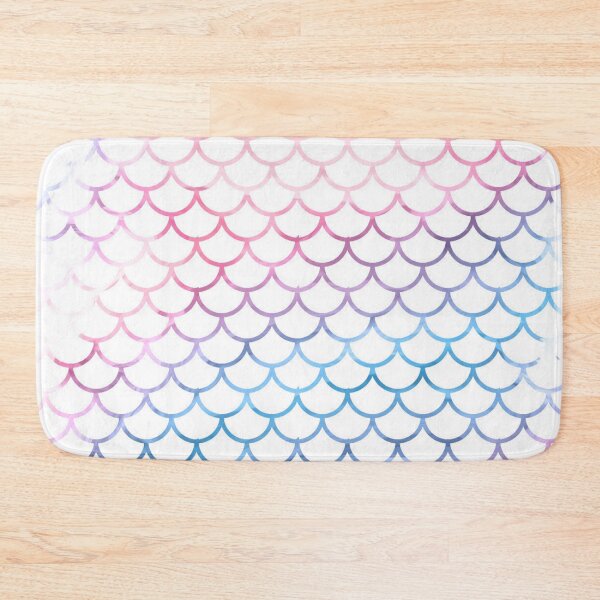 Item preview, Colorful Mermaid Scales Pattern - White Background designed and sold by VeroCura.