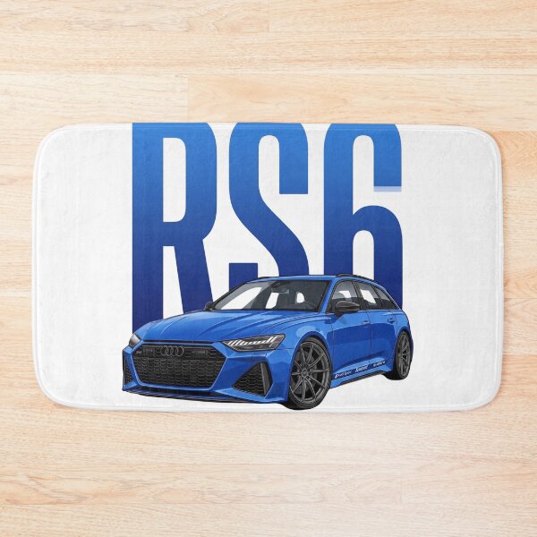Artikelvorschau, Audi RS6 Avant Blau C8 Kombi Vektorgrafik entworfen und verkauft von Motorline44.