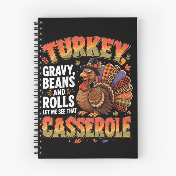 Item preview, Thanksgiving Turkey Gravy Beans and Rolls Casserole Art designed and sold by anapldv.