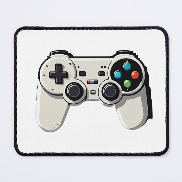 Item preview, Retro Pixel Art Game Controller Floating Elements Design – Gamer gift idea designed and sold by michallechowicz.
