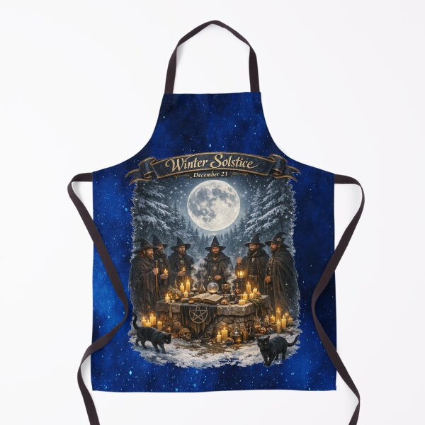 Item preview, Winter Solstice Witches – Ritual Under the Moonlight designed and sold by MysticOzzy.