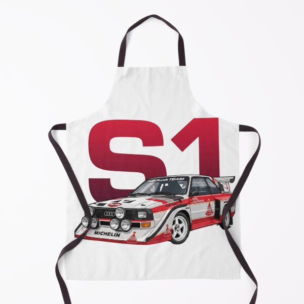 Item preview, Audi Sport Quattro E2 S1 Group B Rally Car Vector Art designed and sold by Motorline44.