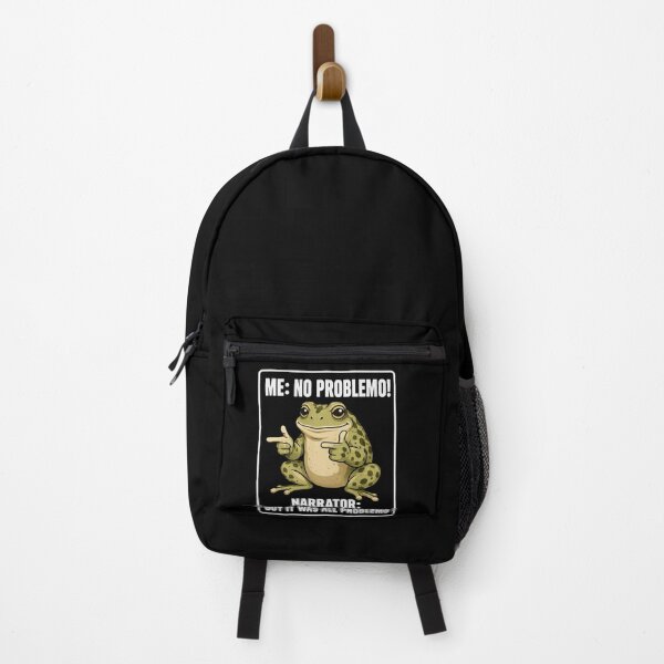 Item preview, frog No Problem Meme Frog Humor Quote for Animal Fans designed and sold by anapldv.