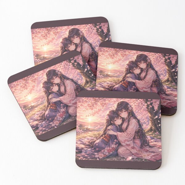 Item preview, Embrace Beneath the Cherry Blossoms designed and sold by Kurekou Lab.